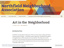 Tablet Screenshot of northfieldna.com